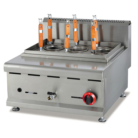 FUQIGH-588Bench type gas six head noodle cooker