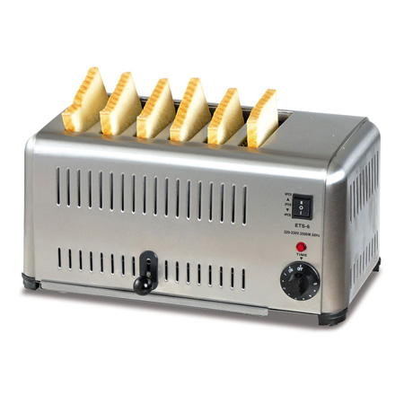 FUQI6ATSSix piece toaster