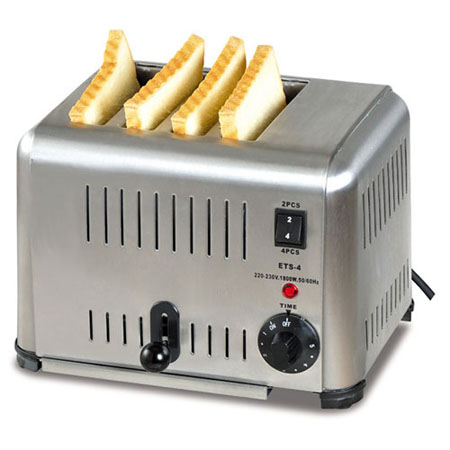 FUQI4ATSFour piece toaster