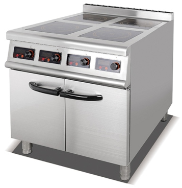 FQ-DC-44 Square Plate lnduction Cooker With Cabinet Base