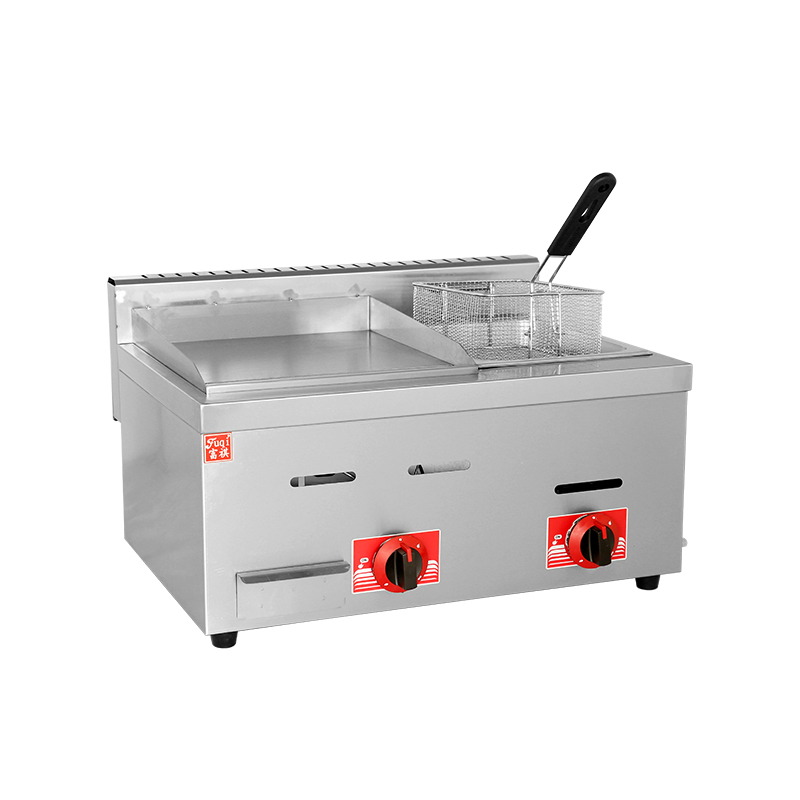 FUQI GH-710 Gas Griddle Even Fryer(Flat Plate)