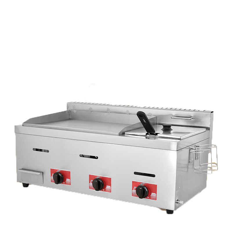 FIQIGH-710-1Gas Griddle Even Fryer(Flat Plate)