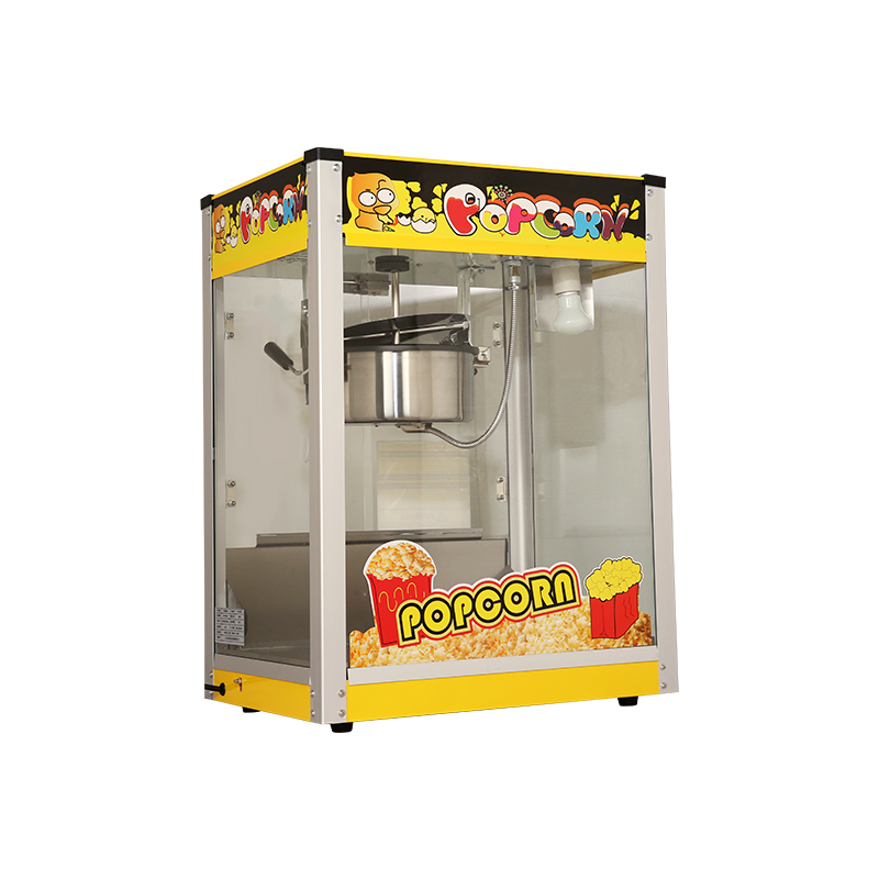 FIQI EB-801Flat Top Popcorn Machine (yellow)