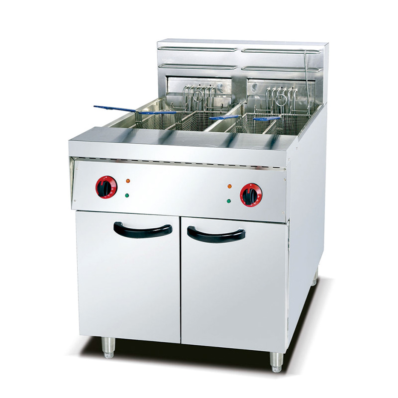 FUQIDF-26-2Vertical double cylinder four screen electric frying furnace