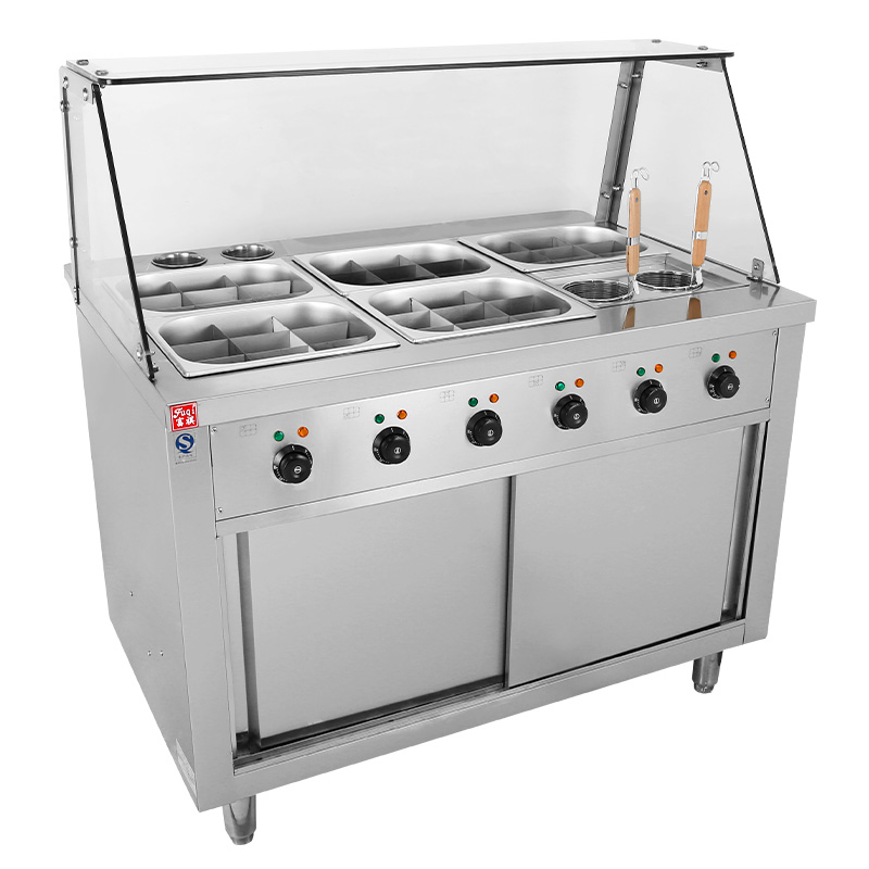 Fuqi EH-810 vertical four basin Kanto cooking machine
